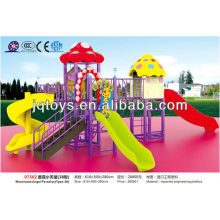 JS07502 Hotsale Kids Outdoor Plastic Playground Equipamentos